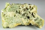 Green Prehnite Crystal Cluster - Morocco #190990-1